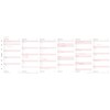 Chronoplan 50506 Calendar Insert 2026 (Year Plan Midi (96 x