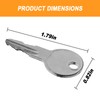 0G66240 Generator Replacement Key Compatible with Generac Lock 0G6624 0G66240,0G66240KEY