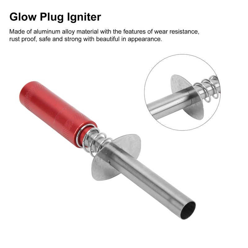 Glow Plug Igniter RC Engine Starter with N3 Glow Plug