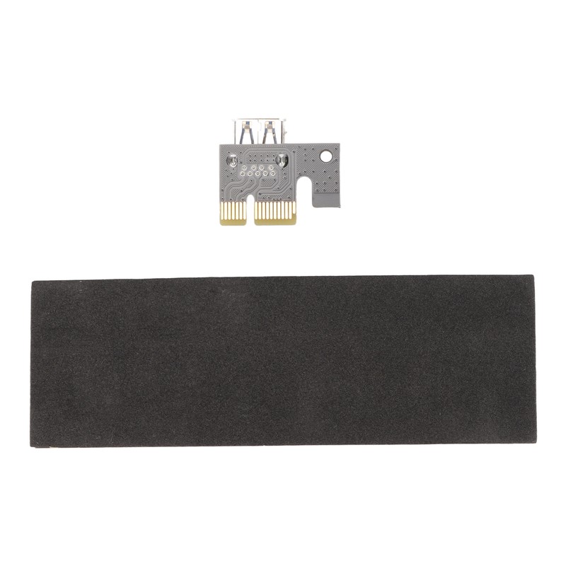PCIE Riser 1x to 16x Adapter 10 Capacitor Riser Adapter