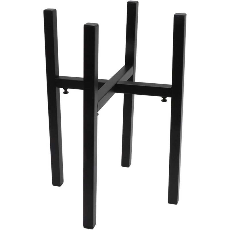 Soporte ajustable para plantas de hierro estilo simple moderno para