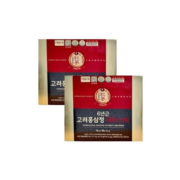 Nature Garden Garden Ginseng 6-year-old 365 stick 10g 30 packs