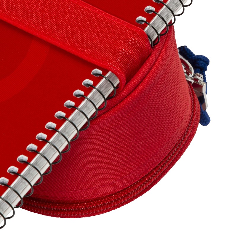 Oxford Girls Boys Oval Pencil Case with Pen Holder Durable