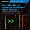 Sandbaggy 12 in. Heavy Duty Galvanized Spiral Artificial Turf Nails
