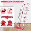 Exego Spray Wet Mops for Hardwood Floor Cleaning, EXEGO Microfiber