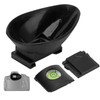 Goshyda Viewfinder Eyecup,for Canon EOS 760D,750D,700D,650D,600D,550D,500D,with Cold Shoe Cover,Camera Eyepiece