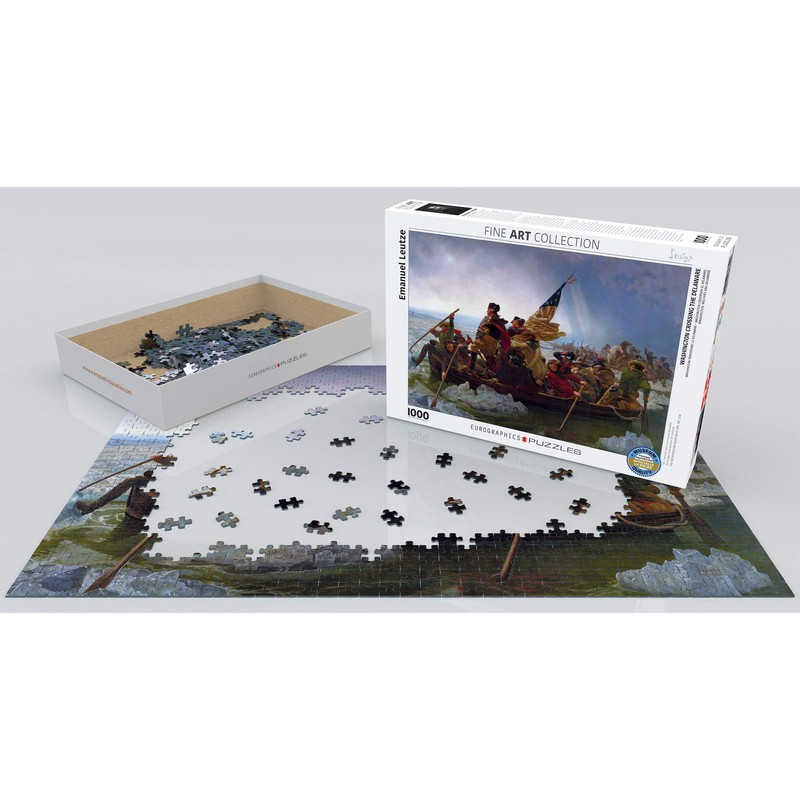 Washington Crossing The Delaware by Emanuel Leutze