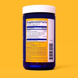 Swanson W/I/O Swanson WIO get UP & GO Cognition, Balanced, More Energy with Green Tea, Green Coffee Bean, L-theanine, and Rhodiola, Vegan, Wellness, 60 Veggie Capsules (30-Day Supply)