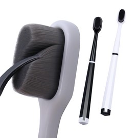 jianruyun Super Soft Toothbrush for Sensitive Gums. Set of 4,Soft and Non irritating. Adult Soft bristled Toothbrush The bristles are Very fine The bristles are Much Finer Than Regular toothbrushes.