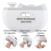 Lima Eléctrica Portátil Uñas Adulto Bebe Cortaúñas Manicura