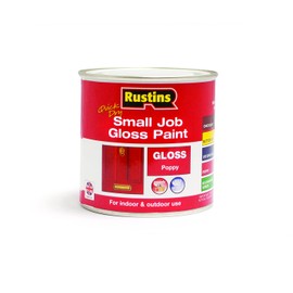 Rustins Small Job Poppy Gloss Paint 250ml