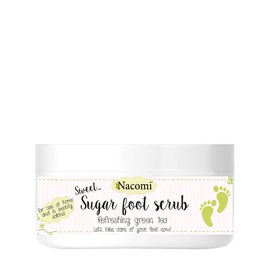 Nacomi Sugar Foot Scrub Refreshing Green Tea 125g