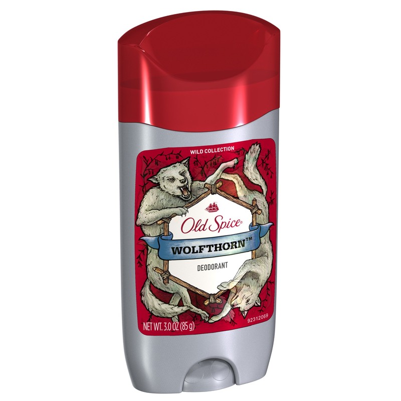 Old Spice Wild Collection Men's Deodorant, Wolfthorn Scent - 3.0
