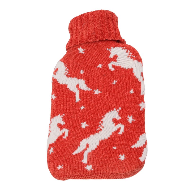 2000ML Hot Water Bottle Hot Water Bag with Soft Knitted