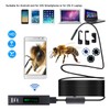 Wireless Endoscope Phone WiFi Borescope Inspection Camera HD IP68 Waterproof