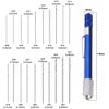 Saipor Hand Drill Mini Drill Pin Vise Hand Drill with