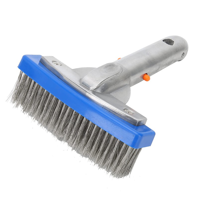 Swimming Pool Stainless Steel Brush, 5.5in, Easy to Glide, Easy