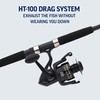 PENN 7' Wrath II Fishing Rod and Spinning Reel Combo,