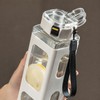 0.7L/0.9L Sports Water Bottle with Carry Strap – Portable Sippy