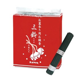 Kameyama Mitsuzuka Thick Roll, 10 Bundles, Approximately 80 Sticks x 10 Bundles, Visit Tomb