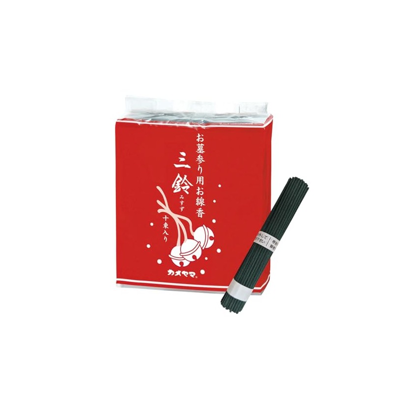 Kameyama Mitsuzuka Thick Roll, 10 Bundles, Approximately 80 Sticks x