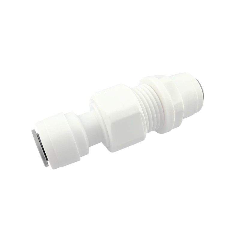 Qrity 1 Set Water Filter Quick Connector, 1/2" Male/Female Thread