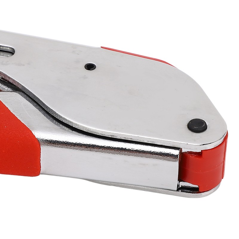 Coax Cable Crimper Kit Coaxial Cable Compression Stripper Tool with