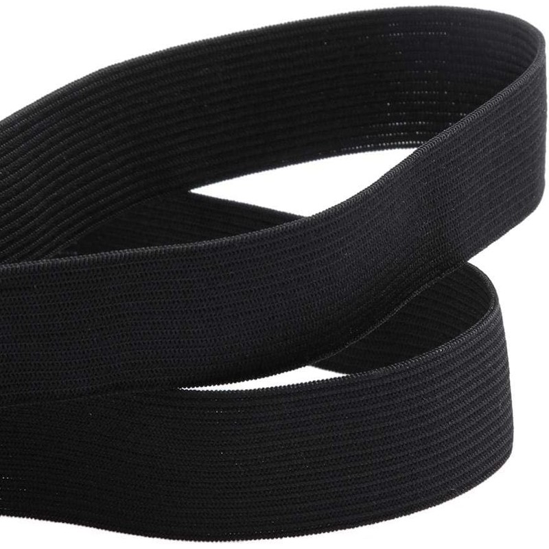 Black Adjustable Yoga Mat Strap for Sport and Shoulder, Elastic
