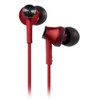 Audio-Technica ATH-CK350M RD In-Ear Headphones, Red