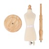 Female Dress Form Professional Beech Wood Durable Sewing Dress Form