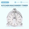 Daiilg 60 Minutes Kitchen Mechanical Timer Cooking Reminders Alarm Clock