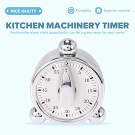 Daiilg 60 Minutes Kitchen Mechanical Timer Cooking Reminders Alarm Clock for Kitchen Office Countdown Timer