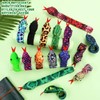 Pack of 16 Snap Bracelets, Snake Strike Bracelets, Reptile Party
