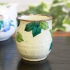 Tea Cup Stylish Kutani Ware White Camellia with Birds Tea