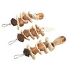 Parakeet Beak Stone Parrots Trimming Chew Toys Set Bird Nuts