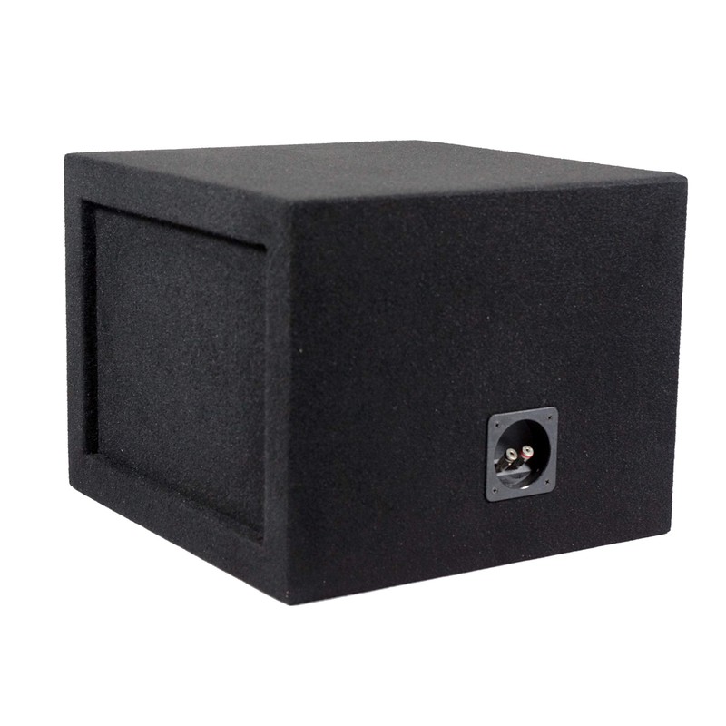 New 12" Single Vented Ported Sub Box Subwoofer Enclosure