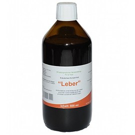 Liver Tea Concentrate for Antioxidant Liver Support 500 ml Bottle