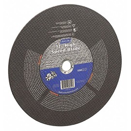 Norton 12" Type 1 Aluminum Oxide Abrasive Cut-Off Wheel, 20mm Arbor, 0.125"-Thick, 6360 Max. RPM