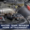 GlowShift 44mm 1-3/4" Radiator Hose Attachment Adapter for Water Coolant