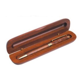 ENGRAVED Rosewood Ballpoint Pen in Wood Gift Box CUSTOMIZE ONLINE (Pen Only Engraved)