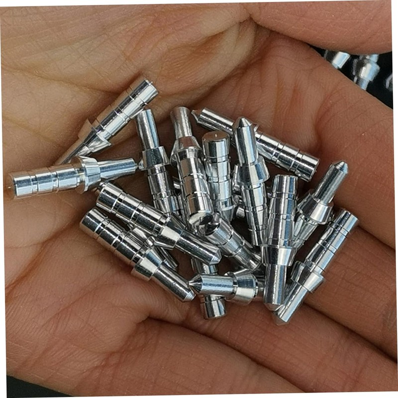 Kisangel 40pcs Aluminum Arrow Arrow Tails Accessories for Enhanced Archery