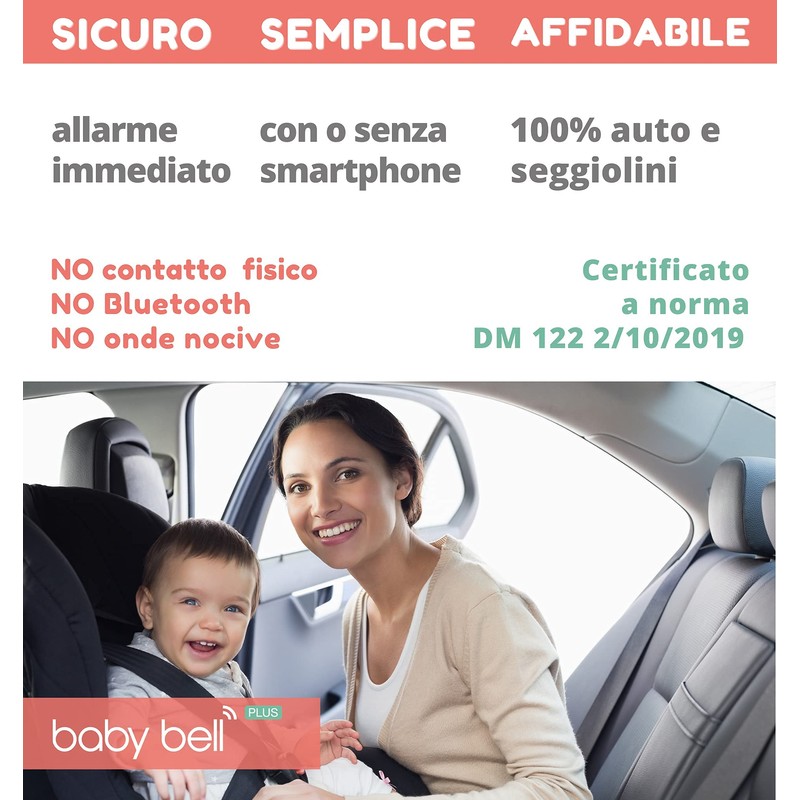 Baby Bell Plus 100% Universal Expandable Car Seat - Works