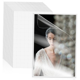 CAXUSD 50Sheets Self Laminating Photo Pouches Laminate for Easy Photo Protection and Preservation No Machine Required for Scrapbooking and Crafts