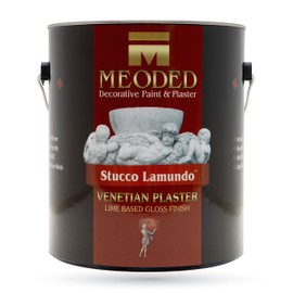 Meoded Paint & Plaster | Stucco Lamundo Venetian Plaster | Glossy Lime Based Plaster | Decorative Plaster For Interior Surfaces