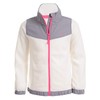 Nautica Girl's Full-zip Fleece Jacket, Signature Logo Design, Lightweight &