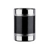 Premier Housewares Bottle Cooler with Hammered Black Band Stainless Steel