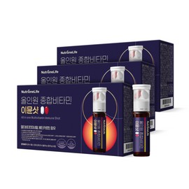 NutriOne Life 올인원 종합비타민 이뮨샷 3박스 All-in-One Comprehensive Vitamin Immune Shot 3 Boxes