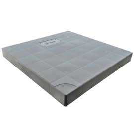 Cambridge Gray AC Condenser Pad/Base, 36x36x3 in – Supports Air Conditioner Units and Other Outdoor Equipment