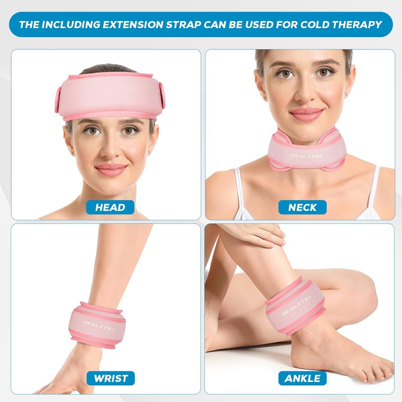 Neck Ice Pack Wrap,Cervical Ice Pack,Cold Compress Ice Packs for