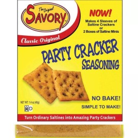 Savory Saltine Party Cracker Seasoning - Eight Flavors - Garden Dill